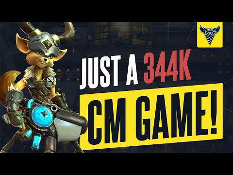 INSANE 344k Healing Combat Medic Pip!! | Paladins Ranked
