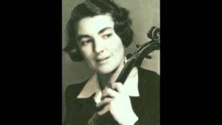 Lillian Fuchs plays the Prelude from Bach's 5th Cello Suite on the viola