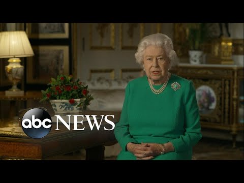 エリザベス女王は、コロナウイルスが発生している中で、一般の人々に演説を行いました。 (Queen Elizabeth address public amid coronavirus outbreak)