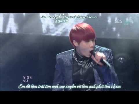 [Vietsub + Kara] 121209 Sunggyu - 60 Second @ Inkigayo Goodbye Stage