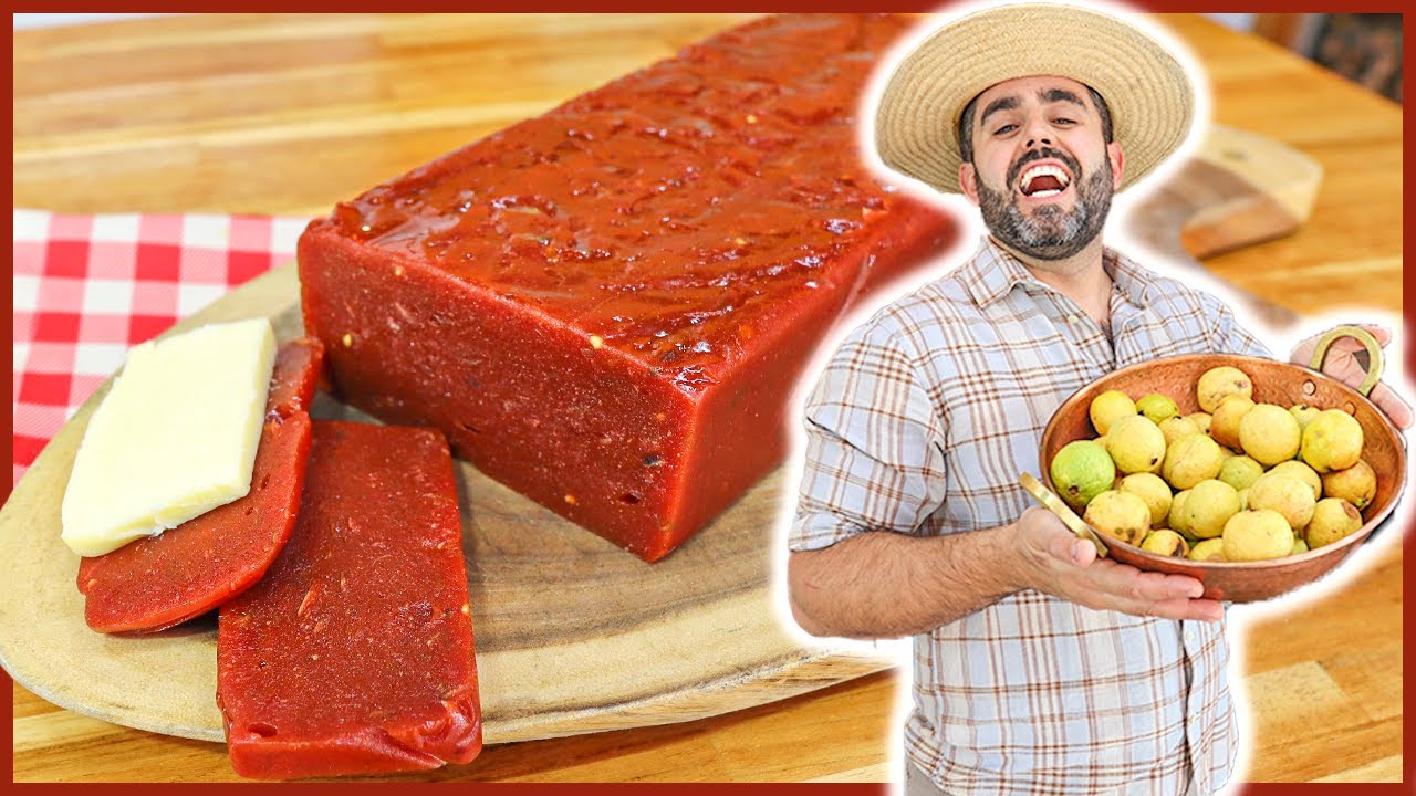 GOIABADA CASCÃO DA ROÇA FEITO NO TACHO DE COBRE E FOGÃO A LENHA I Lá na Roça