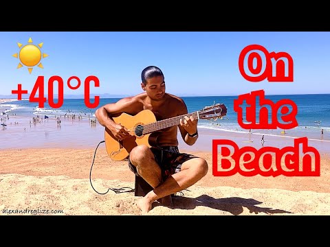 Xaranga do vovo - C. MACHADO performed by Alexandre Glize on the beach