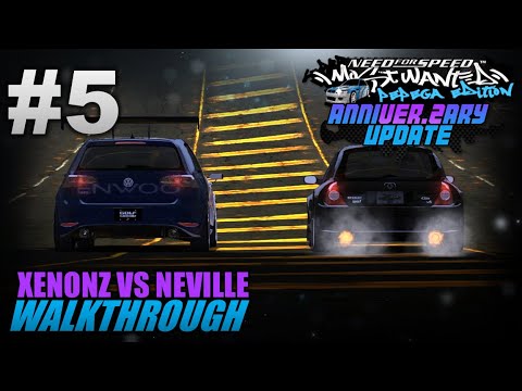 NFS Most Wanted: Pepega Edition V2 | Walkthrough #5 | XENONZ VS. NEVILLE