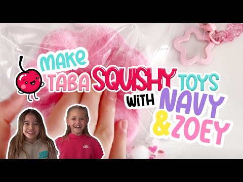 DIY Taba Squishy Toys Tutorial: Crafting Fun with Navy and Zoey!