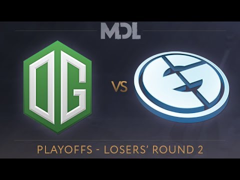 OG vs EG Game 1 - MDL 2017 Playoffs: Losers' Round 2 - @LD @Merlini @Luminius