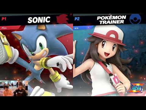 MSM.ZERO 10 Pool B2 - Lemon Spider (Kirby & Sonic) Vs. arascrub (Pokemon Trainer) - SSBU Tournament
