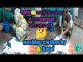 Cloth Washing By Hand Indian House Wife Daily Wear Clothes Washing Without Machine Morning Routine