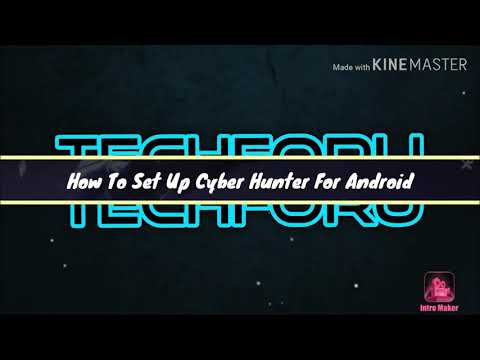 How To Set Up Cyber Hunter Game ( Game Like Fortnite )