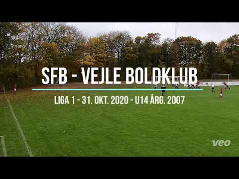 U14 Liga 1 SFB - Vejle Boldklub 31. okt 2020