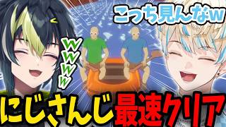 【Paddle Paddle Paddle】ノリと勢いで箱内最速クリアするざぶぅん【にじさんじ/切り抜き/緋八マナ/伊波ライ】