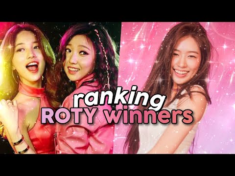 ranking all ROTY winners (2009-2022)