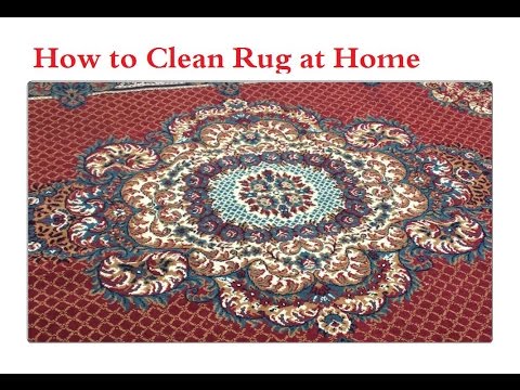 Rug Cleaning at Home