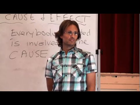 Law of Cause and Effect on the Group of People (Accidents, War, Rape Example)