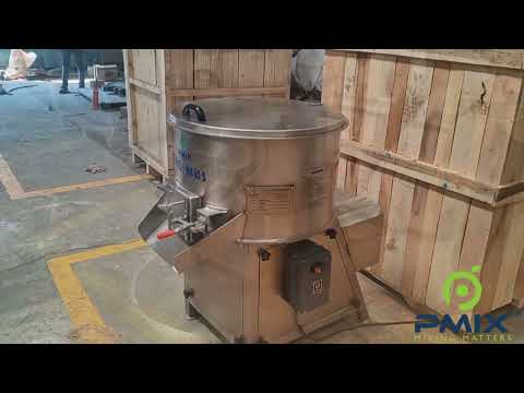 "PMIX" SS Muller Mixer, Model :- MM 60 S