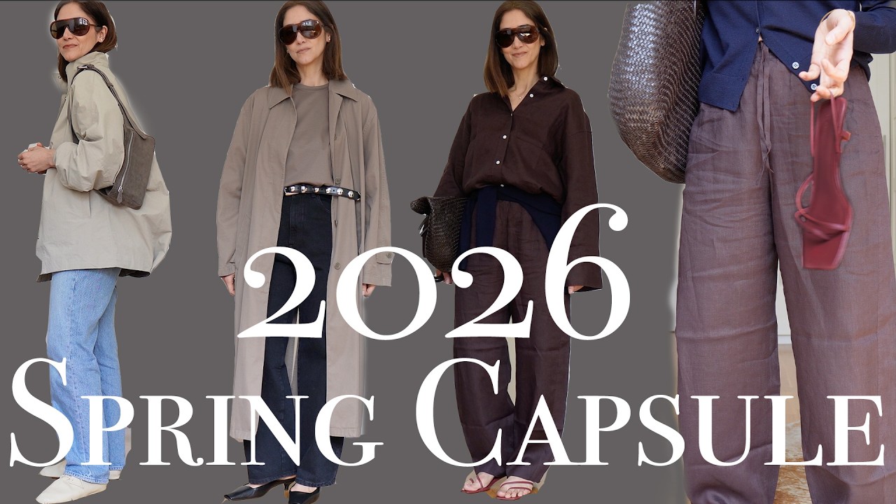 Not Your Basic Capsule: My Spring 2026 Wardrobe | COS, ARKET, ROHE, THE ROW, UNIQLO