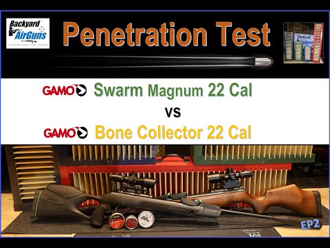 Gamo Swarm Magnum Gen3i vs Gamo Bone Collector Gen3i - Backyard AirGuns Penetration Test – EP16