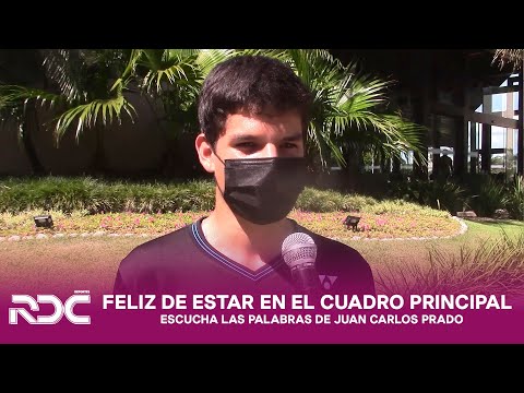 Juan Carlos Prado: FELIZ DE ESTAR EN EL CUADRO PRINCIPAL