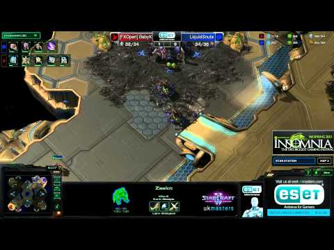 [Z] Snute vs [P] BabyKnight - ESET UK Masters Season 1 Grand Finals Game 2 of 5
