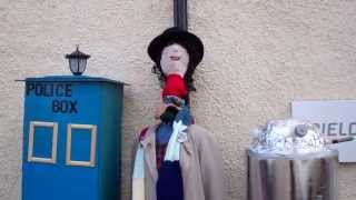 preview picture of video 'Doctor Who Scarecrow Elie Earlsferry East Neuk Of Fife Scotland'