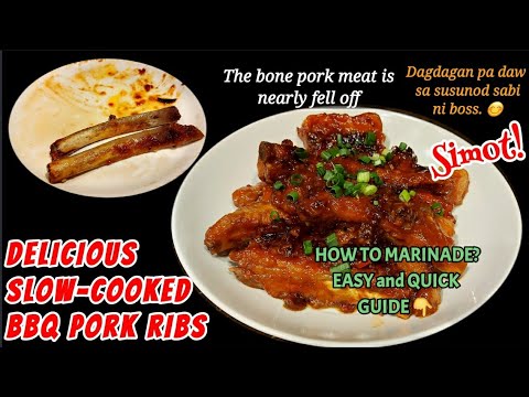 HOW TO MARINADE SLOW-COOKED BBQ PORK RIBS
