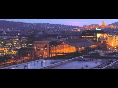 Above the Roofs - Budapest Aerial Footage 4k