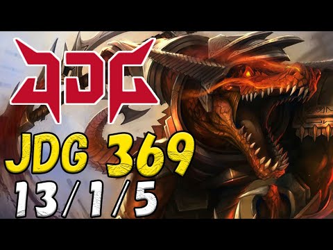 JDG 369 レネクトン(Renekton) VS カミール(Camille) TOP patch 12.20 NA RANK