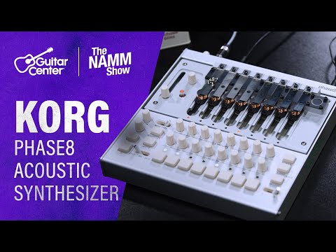 NEW KORG phase8 Acoustic Synthesizer Demo and Overview with Tatsuya Takahashi | NAMM 2026