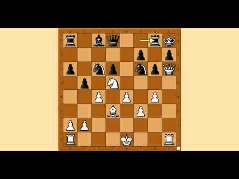Zanimljive kombinacije i napad - HORT vs BYRNE - Kraljeva Indijska odbrana  #754