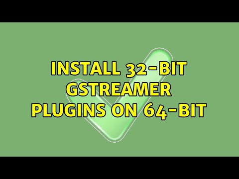 Ubuntu: Install 32-bit gstreamer plugins on 64-bit