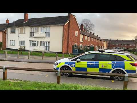 Police presence in Orchard Croft, Harlow