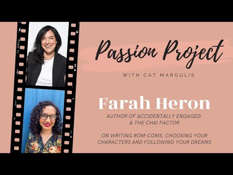 Passion Project interview with Farah Heron, author of Accidentally Engaged
