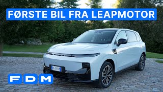 Helt nyt bilmærke! Første tur i Leapmotor B10