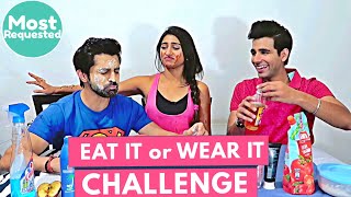 Eat it or Wear it Challenge  Rimorav Vlogs