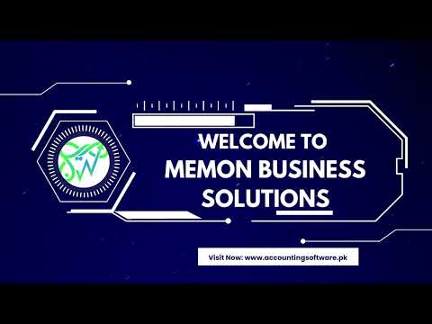 Memon Business Solutions Introductory Video Poster