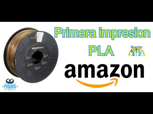 Vídeo relacionado con Amazon Basics Filamento para impresora 3D, plástico ABS, cinta de 1 kg, 1.75 mm, gris oscuro