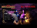 Mortal Kombat II Remix Revision 1 2 All Fatalities