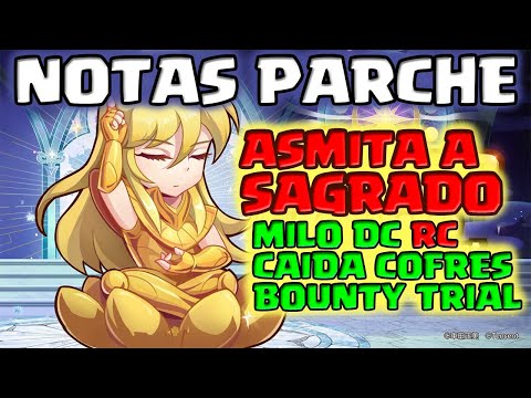 🔥🔥NOTAS DE ACTUALIZACION🔥🔥Milo DC renacido y Asmita como lo mas principal #ssakotz #ssa