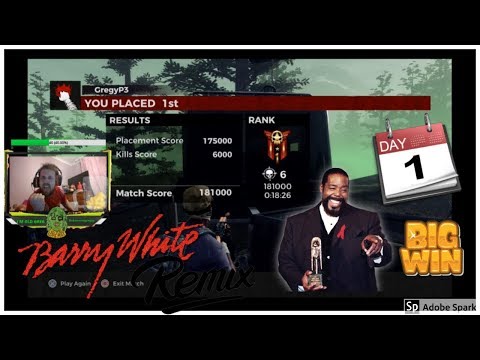 day 1 h1z1 win barry white REMIX