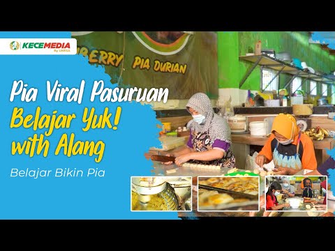 Viral Pia from Pasuruan | Let's Learn! with Alang - Learn to Make Pia