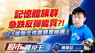 記憶體族群急跌反彈能買 ?! PCB被動元件龍頭股檢視 ! #南亞科 #華邦電 #金居 #南亞 #國巨 (圖)