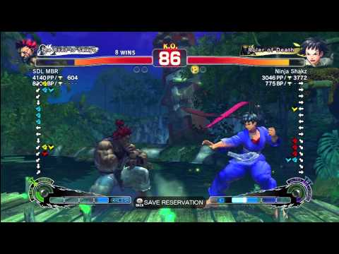 [Akuma] SDL MBR vs Ninja Shakz [Makoto] SSF4 Arcade Edition