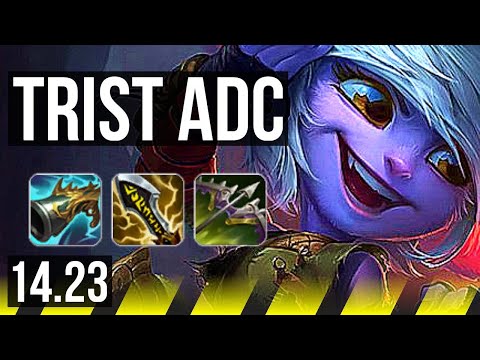 TRISTANA & Gragas vs JHIN & Alistar (ADC) | 17/4/5, Dominating | NA Grandmaster | 14.23