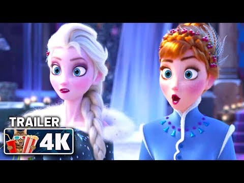 FROZEN 2  4k upscaled Trailer #3 NEW 2019 Disney Animated Movie