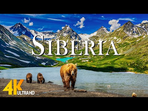 Siberia 4K - Amazing Aerial Film with Relaxing Piano Music - Scenic Relaxation