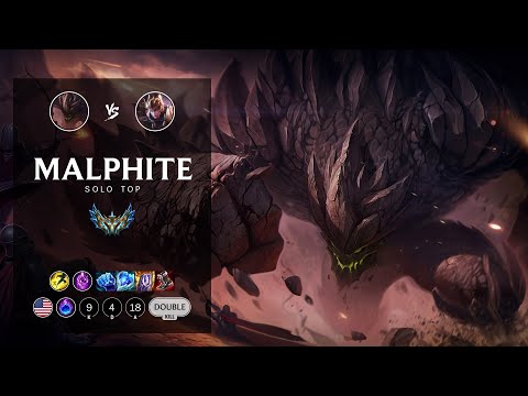 Malphite Top vs Quinn - NA Challenger Patch 12.11