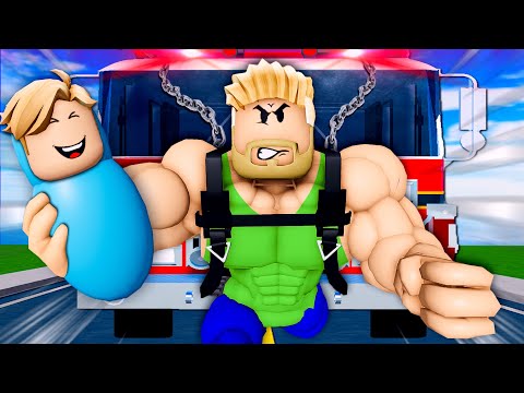 Born into World's STRONGEST FAMILY! (A Roblox Movie)