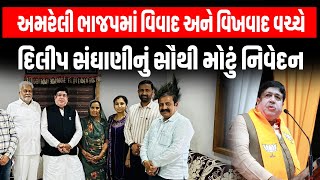 Amreli ભાજપમાં વિવાદ અને વિખવાદની ચર્ચાઓ વચ્ચે Dilip Sanghani નું સૌથી મોટું નિવેદન | BJP Gujarat