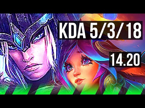 SEJUANI vs LILLIA (JGL) | 5/3/18 | EUW Grandmaster | 14.20