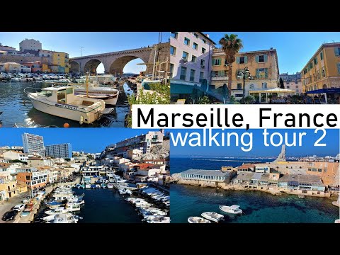 Marselha / Passeio a pé 2 / Vieux Port / Vallon des Auffes / Plage de Catalans / Corniche Kennedy
