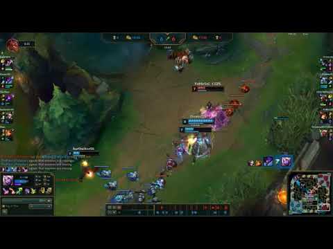 Volibear Jungle OP patch 8.6- Gank Bottom RANKED